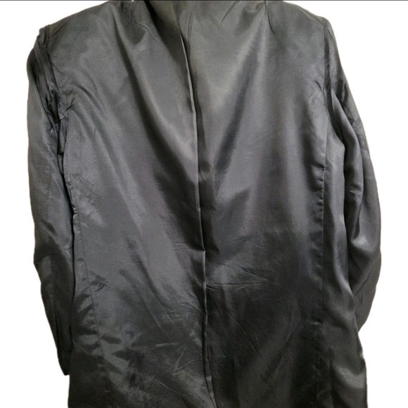 Nino Cerruti Rue Royale Men’s Blazer Sport Coat 44R Gray Glen Plaid Wool - Picture 7 of 11